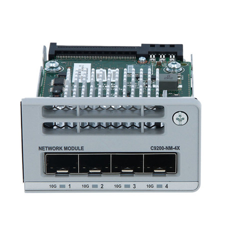 C9200 Series 4 port 10 Gigabit Ethernet Network Module C9200-NM-4X