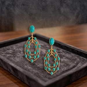 Boucles d'oreilles pendantes plaquées or avec éléphant violet et perles d'imitation incrustées de coquillages, style romantique, bijoux de mode pour femme pour les soirées - Product Image 2