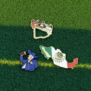 Broches en alliage de zinc émaillé avec strass, motif papillon, accessoires de chapeau, cadeau unisexe - Product Image 2