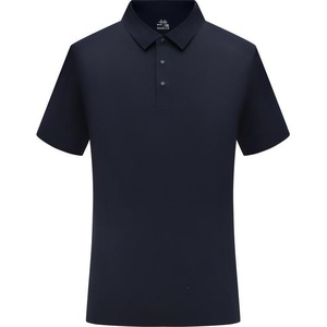 Camiseta Polo Promocional de Manga Corta, Azul Claro, Nailon Transpirable, Ropa de Trabajo de Verano, Uniforme Corporativo, Unisex, Corte Holgado - Product Image 3