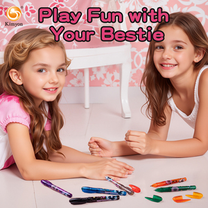 Juego <span class=keywords><strong>de</strong></span> regalo <span class=keywords><strong>de</strong></span> Arte <span class=keywords><strong>de</strong></span> tatuaje temporal <span class=keywords><strong>para</strong></span> niñas, plantillas <span class=keywords><strong>de</strong></span> bolígrafos <span class=keywords><strong>de</strong></span> tatuaje <span class=keywords><strong>de</strong></span> 6 colores, arte corporal <span class=keywords><strong>de</strong></span> <span class=keywords><strong>maquillaje</strong></span> <span class=keywords><strong>de</strong></span> plástico <span class=keywords><strong>para</strong></span> <span class=keywords><strong>adolescentes</strong></span>, fiesta lavable <span class=keywords><strong>para</strong></span> niños - Product Image 6