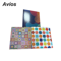 Carpeta de Anillas de Cartón para Oficina de 3 Pulgadas, Carpeta Multicapa de Colores, Organizador de Documentos y Recibos, Carpeta de 3 Anillas