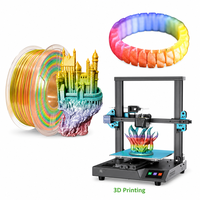 Service de fabrication sur mesure de pièces d'ornement imprimées en 3D FDM aux couleurs vives et de production à faible volume pour des créations originales