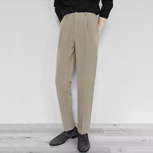 <span class=keywords><strong>Pantaloni</strong></span> estivi da <span class=keywords><strong>uomo</strong></span> Casual da <span class=keywords><strong>uomo</strong></span> dritti lisci Slim con vestibilità ampia e stile estivo da <span class=keywords><strong>uomo</strong></span> a nove punti - Product Image 3