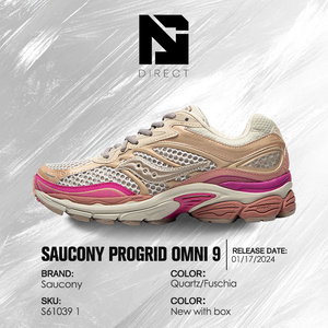 รองเท้าวิ่ง Saucony Progrid Omni สำหรับผู้หญิง ระบายอากาศได้ดี แบบผูกเชือก ส้นเตี้ย - Product Image 6