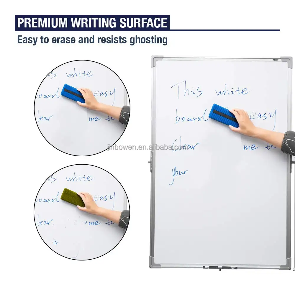 Kbw Groothandel Dry Erase Board Double Side Aangepaste Grootte Schildersezel Magnetische Whiteboard Met Standaard Voor Kantoor School Home Klaslokaal