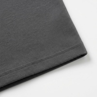 T-shirts amples en coton tricoté 235 g/m² pour hommes, style streetwear, couleur unie, personnalisables avec logo, respirants, vente en gros