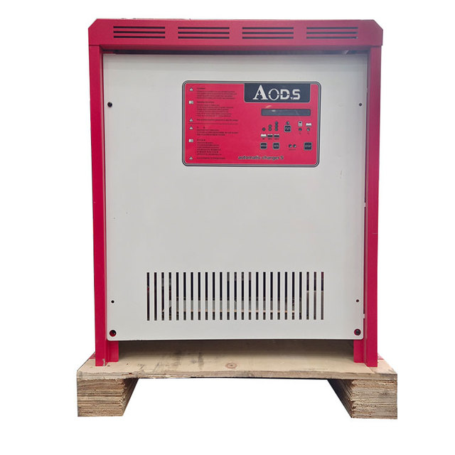 High Power 48V/70A Forklift Battery Charger Industrial SCP Function DC & AC Port