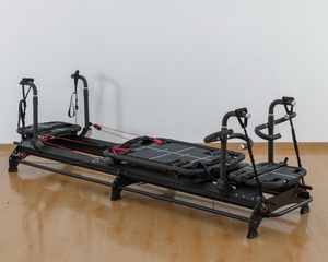 Máquina de <span class=keywords><strong>Pilates</strong></span> <span class=keywords><strong>Reformer</strong></span> Lateral de Aluminio LUMINE, Duradera, Portátil, Comercial, para Entrenamiento de Resistencia en Estudio de <span class=keywords><strong>Pilates</strong></span> - Product Image 4