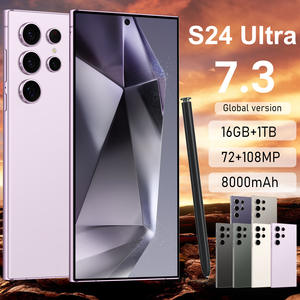 هاتف ذكي S24 Ultra 5G، هاتف أندرويد أصلي، هاتف ذكي S24 Ultra، مناسب لهواتف 5G ثنائية الشريحة بسعة 16 جيجابايت + 1 تيرابايت - Product Image 1
