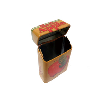 Boîte d'emballage métallique personnalisée, petite boîte en métal avec charnière, boîte en étain pour bonbons du Nouvel An, boîte métallique pour menthe