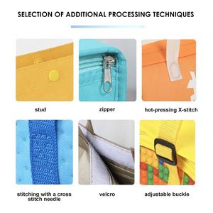 Custom Logo Eco-Friendly Zipper Reusable Large Non-woven Insulated Bag Aluminum Foil Thermal Iced Recyclable Cooler Bag - Product Image 5