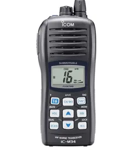 ICOM IC-M34 Handheld Walkie Talkie Long Range für Notfall wasserdicht für ICOM