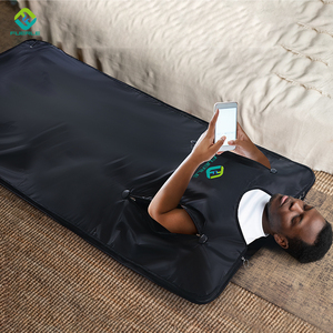 ผ้าห่มซาวน่าอินฟราเรดแบบพกพาสำหรับใช้ในบ้าน ยี่ห้อ Fuerle ซาวน่าอินฟราเรดแบบยืนสำหรับร่างกาย ปลั๊กแบบ US ผลิตจากซิลิโคน - Product Image 6