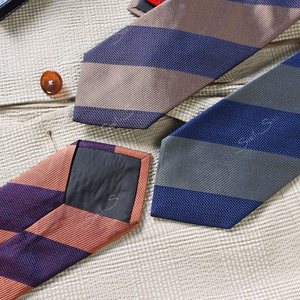 Corbata de Seda 100% de Alta Calidad, 148*8.5 CM, Clásica, Elegante, Moderna, Hecha a Mano, con Rayas Anchas, <span class=keywords><strong>para</strong></span> <span class=keywords><strong>Hombre</strong></span> - Product Image 5