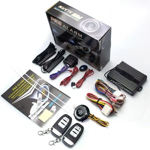 Système d'alarme de voiture bidirectionnel avec démarrage par bouton-poussoir sans clé, portée de 50 m et ajustement universel - Product Image 1