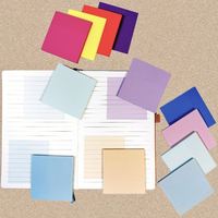 Notes autocollantes givrées et scintillantes en PET de haute qualité, imperméables et réutilisables, 76*76 – Meilleures ventes