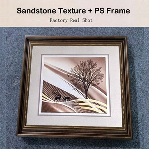 Stampa su Tela Personalizzata di Lusso con Texture Artistica, Paesaggio Naturale con Cervi, Stampa UV, Cornice Dorata con Perline, Decorazione <span class=keywords><strong>per</strong></span> <span class=keywords><strong>Camera</strong></span> <span class=keywords><strong>da</strong></span> <span class=keywords><strong>Letto</strong></span> e Ingresso - Product Image 3