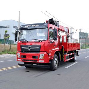 Camion grue de construction Dongfeng D3V 4*2 avec flèche droite Changxing de 8 tonnes, levage puissant et utilisation pratique - Product Image 6