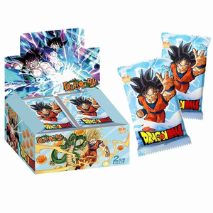 XINGKA <span class=keywords><strong>Dragon</strong></span> <span class=keywords><strong>Ball</strong></span> <span class=keywords><strong>Z</strong></span>: Lotes de Cartas Coleccionables, Caja de Sobres Limitada DBZ, Cartas de Juego de Goku y Vegeta, Juguetes de Anime de Regalo - Product Image 1