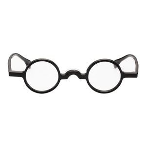 Monturas de gafas de acetato negras de alta calidad con logotipo personalizado Retro Unisex UV400 para hombres y mujeres con montura de color marrón - Product Image 5