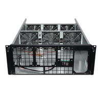 Casing Server komputer harga pabrik kedalaman panjang 650mm Motherboard Atx 12 "* 9.6" casing GPU Server PC