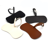 Étui à lunettes en cuir logo personnalisé emballage de lunettes personnalisé