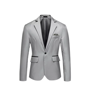 Giacca da <span class=keywords><strong>uomo</strong></span> Casual da <span class=keywords><strong>uomo</strong></span> di alta qualità 2025 nuovo <span class=keywords><strong>abito</strong></span> monopetto Slim-fit stile <span class=keywords><strong>giovanile</strong></span> <span class=keywords><strong>abito</strong></span> da sposa Casual - Product Image 1