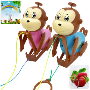 Jouet singe grimpeur à cordes avec son musical pour enfants de 7 à 14 ans, unisexe, en forme d'animal, pour jeu d'intérieur - Product Image 4