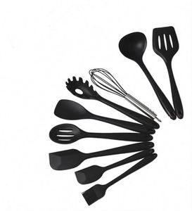 Kitchen Cooking Utensil Set Eco-Friendly <b>Silicone</b> Durable Dishwasher Safe Non-Stick - Product Image 5