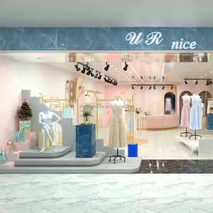 Nuovissimo appendiabiti di alta qualità per esposizione di vestiti per bambini fiera donna negozio di abbigliamento espositore presa di fabbrica - Product Image 5