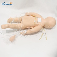 Modèle de formation en oxygénothérapie pédiatrique, mannequin d'entraînement à l'inhalation d'oxygène pour l'enseignement infirmier CE/ISO/ROHS/CNAS