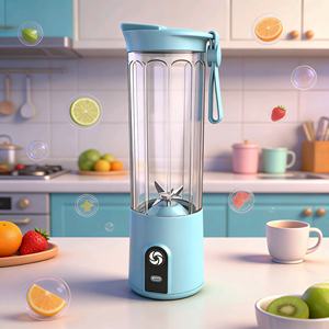 Mixeur-presse-agrumes électrique portable rechargeable par USB - Mini mixeur à fruits frais pour la maison et les voyages, livraison gratuite - Product Image 1