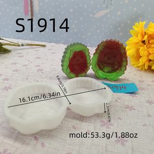 Moldes de fundición de resina hechos a mano para DIY estilo Ins adornos decorativos Santa silicona herramientas de escritorio molde pastel herramientas - Product Image 2