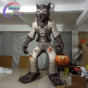 Outdoor-Halloween-Dekoration gruseliger aufblasbarer Werwolf