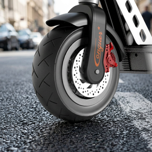 Pneu de trottinette électrique Onguer F9 en caoutchouc durable avec frein à disque, largeur de pneu 100 mm - Product Image 2