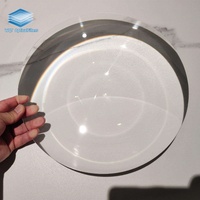 High Light Transmission Cylindrical Round Lens Sheet Optical Lenses Fresnel Lens for Magnifier Industrial Optical Equipment