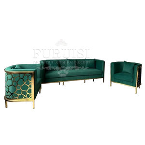 लक्जरी वेडिंग इवेंट रिसेप्शन सोफा 3 + 2 + 1 पार्टी समारोह लाउंज सोफे सोफे सोफे सोफे - Product Image 3