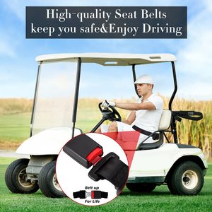 EZGO गोल्फ गाड़ी सीट बेल्ट के लिए वापस लेने योग्य यूनिवर्सल TXT RXV, यामाहा, क्लब कार, यूटीवी, एटीवी - Product Image 4