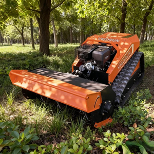 <span class=keywords><strong>Tondeuse</strong></span> à gazon télécommandée Vigorun MTSK800, générateur 56V 4000W, débroussailleuses à fléaux pour tracteur, pour pentes et terrains en pente - Product Image 1