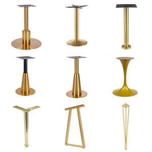 औद्योगिक डाइनिंग टेबल टेबल टेबल टेबल के लिए इस्तेमाल किया जाने वाला सोने की धातु की टेबल पैर भारी ड्यूटी और सुपर मजबूत लोड-असर कॉफी टेबल टेबल टेबल टेबल टेबल टेबल टेबल लेग - Product Image 6