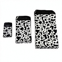 Sacs d'expédition en polyéthylène à motif vache personnalisé, auto-adhésifs et imperméables, pour vêtements de boutique et commandes de petites entreprises