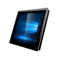 Harga Pabrik Layar Datar 12 Inci Hemat Energi Intel Celeron J1900 Intel Core I3/I5/I7 CPU Panel PC Industri
