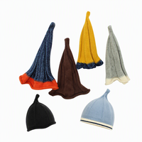 Bonnet en tricot pour bébé, doux et chaud, avec un dessus mignon, pour garçons et filles, pour les journées froides, à porter tous les jours en extérieur
