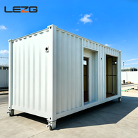 Maison préfabriquée extensible à deux étages, villa modulaire pliable, 3 chambres avec cuisine et toilettes pour complexe hôtelier
