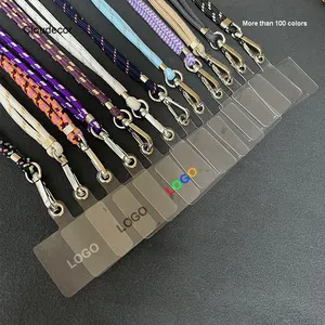 6mm Crossbody Lanyard Phone Case Necklace Strap Patch Custom LOGO Outdoor Universal Adjustable Durable Mobile Phone Strap
