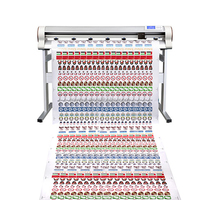 Plóter De Corte De VINILO con control De Zoom, servomotor, cortador De vinilo, 1,6 m
