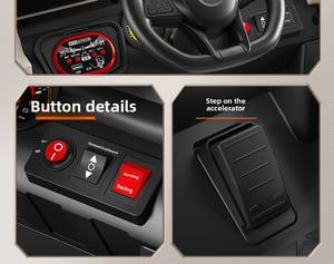 热销电动玩具车12v儿童电池车<span class=keywords><strong>2</strong></span>座带牌照儿童电动车带遥控 - Product Image 5