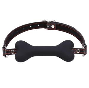 SM esaret ürünleri PU deri koşum silikon köpek ağız fiş seks oyunları takım yetişkin ayarlanabilir seks esaret kiti seks oyuncak kadın % - Product Image 3