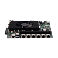 Carte mère amovible Intel Sandy / Ivy Bridge Core I3 I5 I7 RPGA989 CPU 6 LAN 2.5GbE Soft Router Industrial Firewall